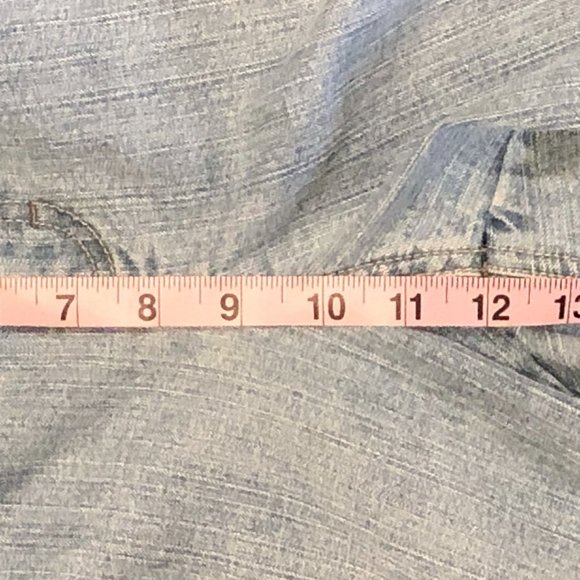 Gloria Vanderbilt Amanda Jeans Light Wash Denim 5 Pocket Womens Sz 14 Short - Picture 7 of 14